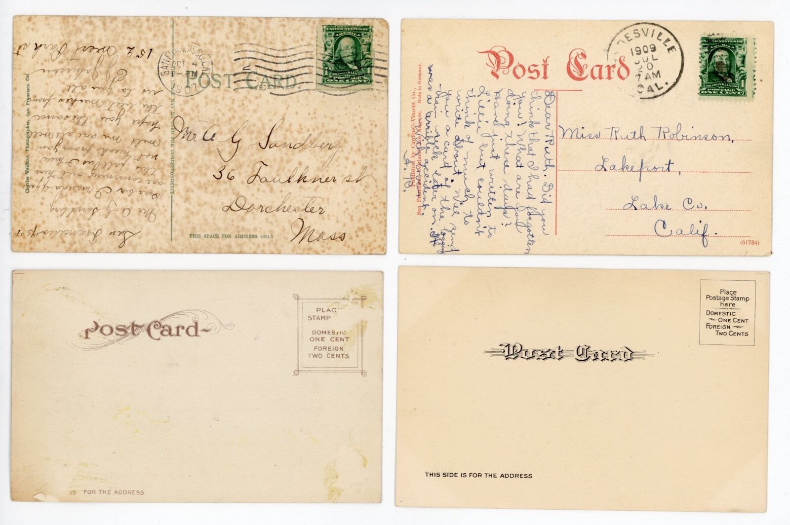 CA, San Francisco. CLIFF HOUSE Postcard Collection 40 Different Including 2 RPPC