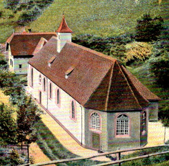 Antique RPPC UDB St Ottilien Freiburg im Breisgau Germany Hand Tint c1904