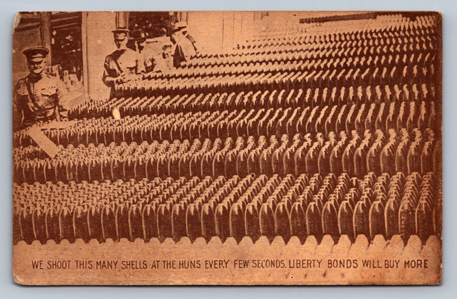 Postcard WWI General Pershing Overseas Soldiers Mail AEF Propaganda R336