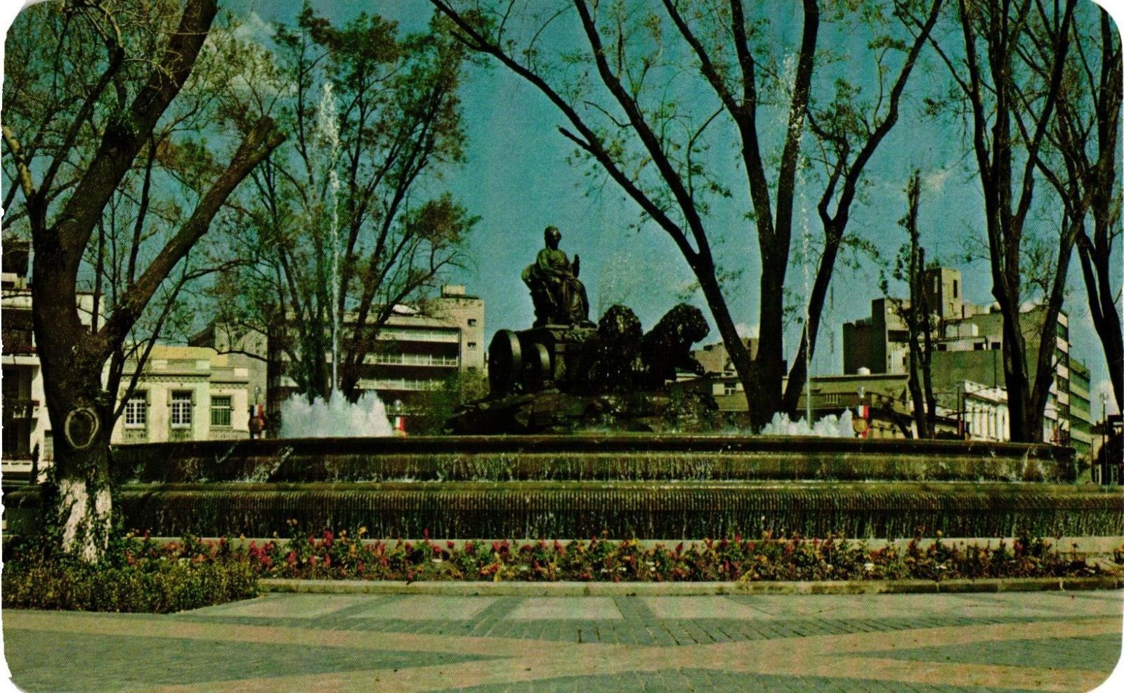 Fountain of Cybele Mexico Postcard Unposted