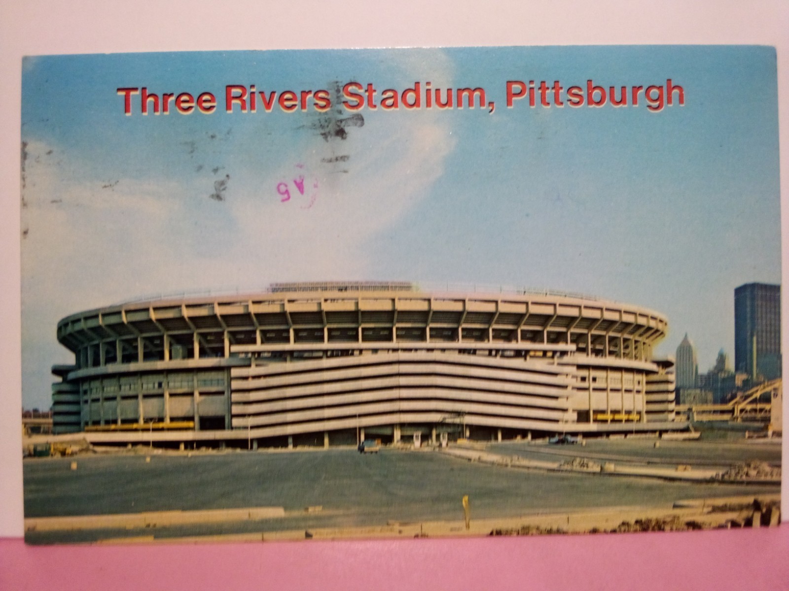 Pittsburgh PA Three Rivers Stadium baseball Pirates football Steelers p 1975