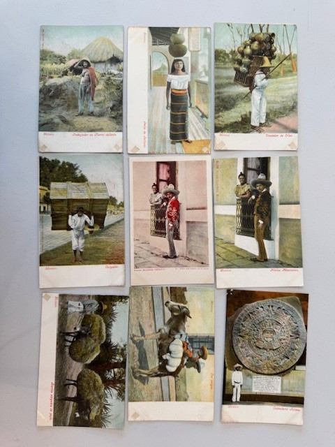 27 MEXICO Pre-1905 VERY NICE LOT ALL UNUSED Vintage Postcards Lot FREE SHIPPING