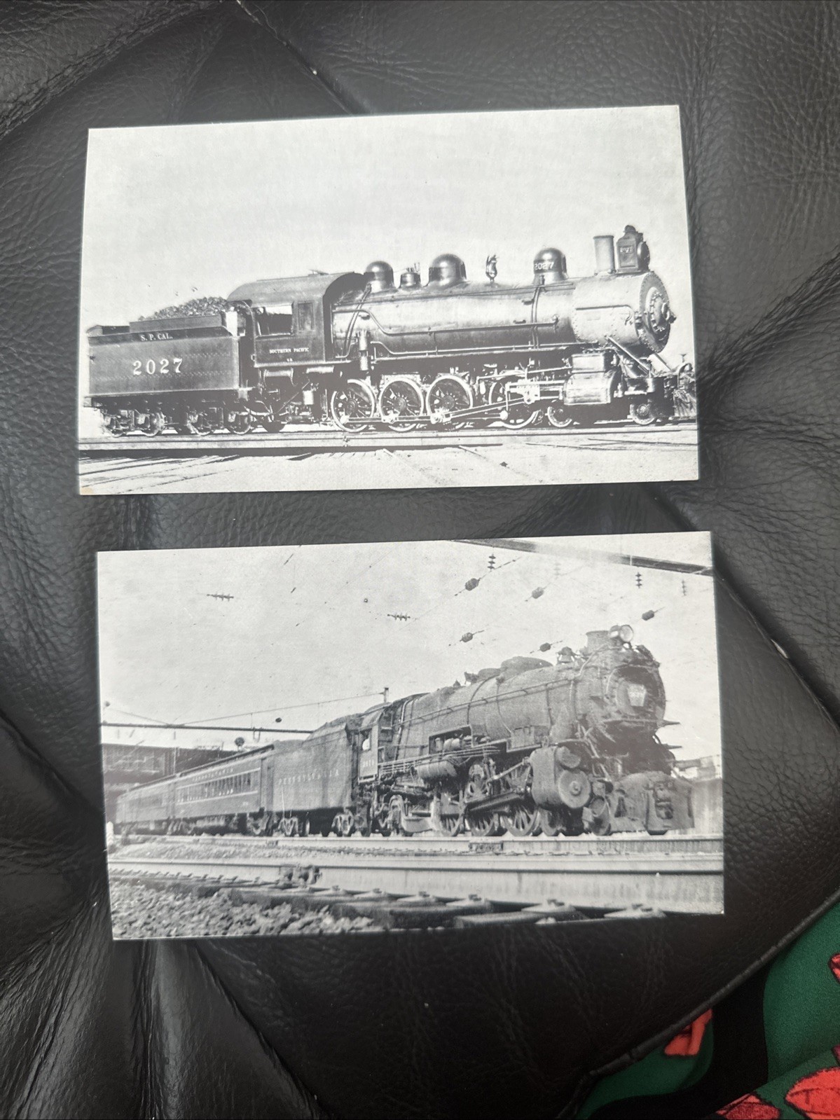 Lot Of 12 Vintage Railroad RPPC (Real Photo Post Card)