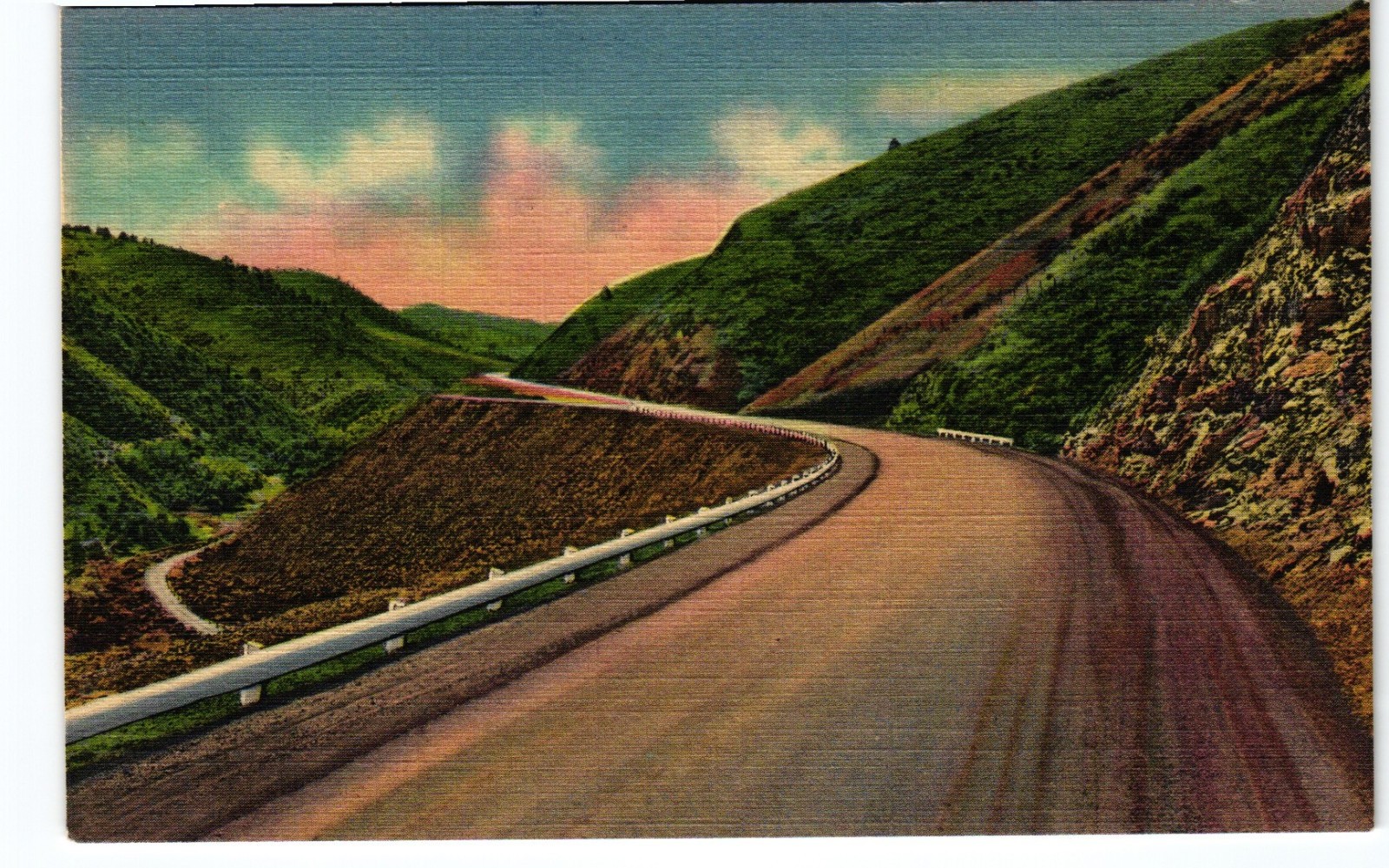 U.S. 40 Colorado – Mt. Vernon Canyon in the Denver Mountains Parks 1948