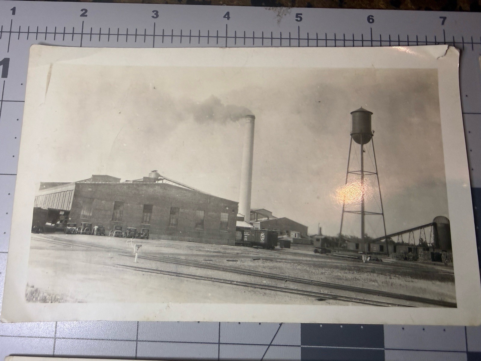 Old Photograph Lot International Paper Co Camden Arkansas 1928 Mill