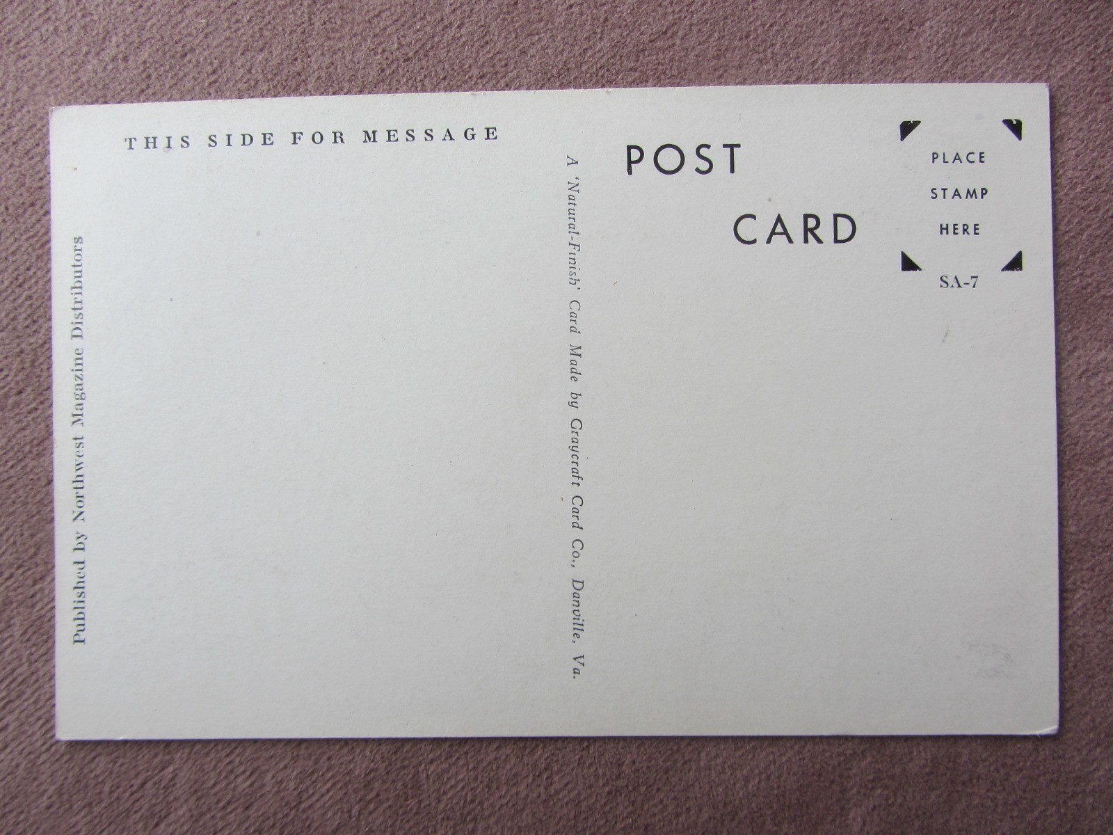 c1944 RPPC Snow Freighter Truck Transportation Nome Alaska A. Polet Curio Shop
