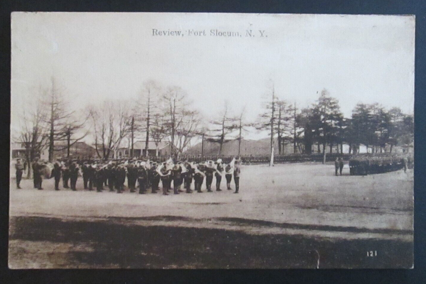 Review Fort Slocum New Rochelle NY Unposted Non Linen Postcard
