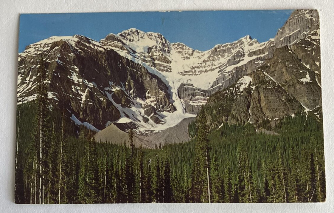 Vintage Postcard c1966 ~ Snowbird Glacier, Mt Patterson ~ Canadian Rockies