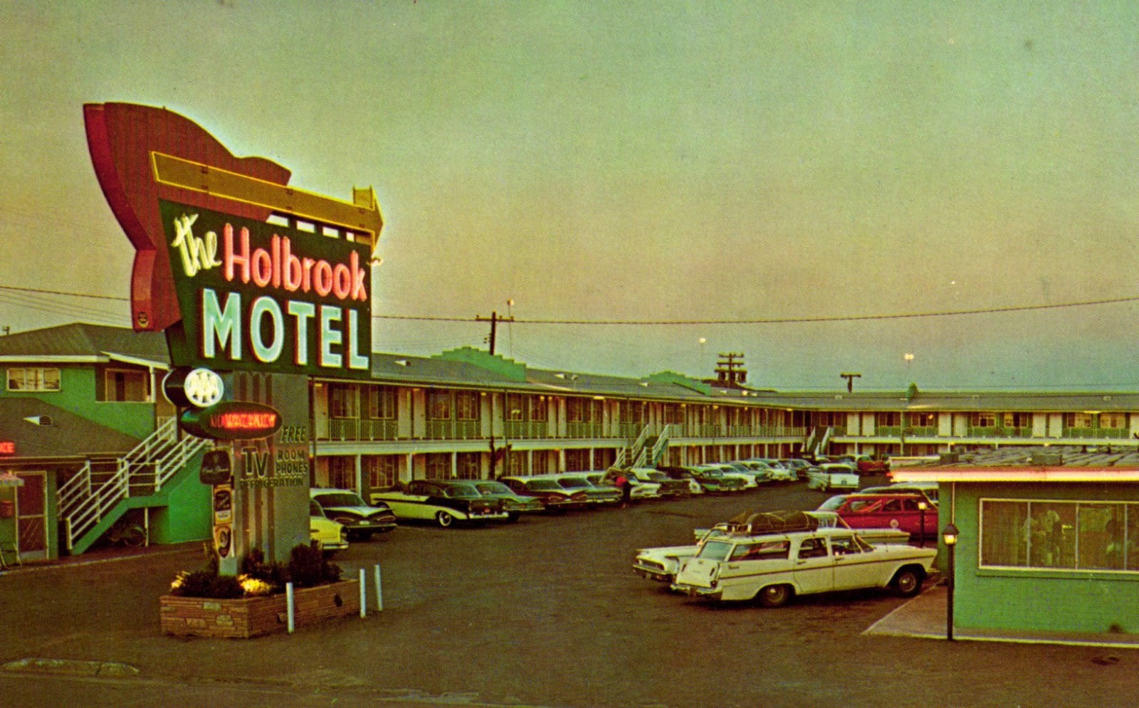 Holbrook Motor Hotel Holbrook Arizona Postcard