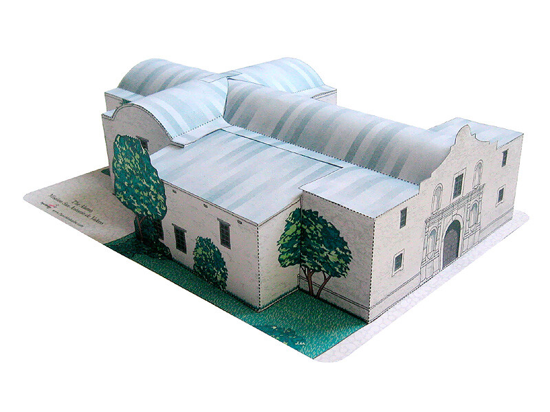 Alamo – San Antonio, TX – Paper Model Project Kit
