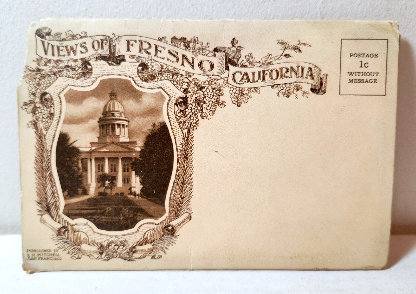 1912 “Views of Fresno California” foldout postcards, history