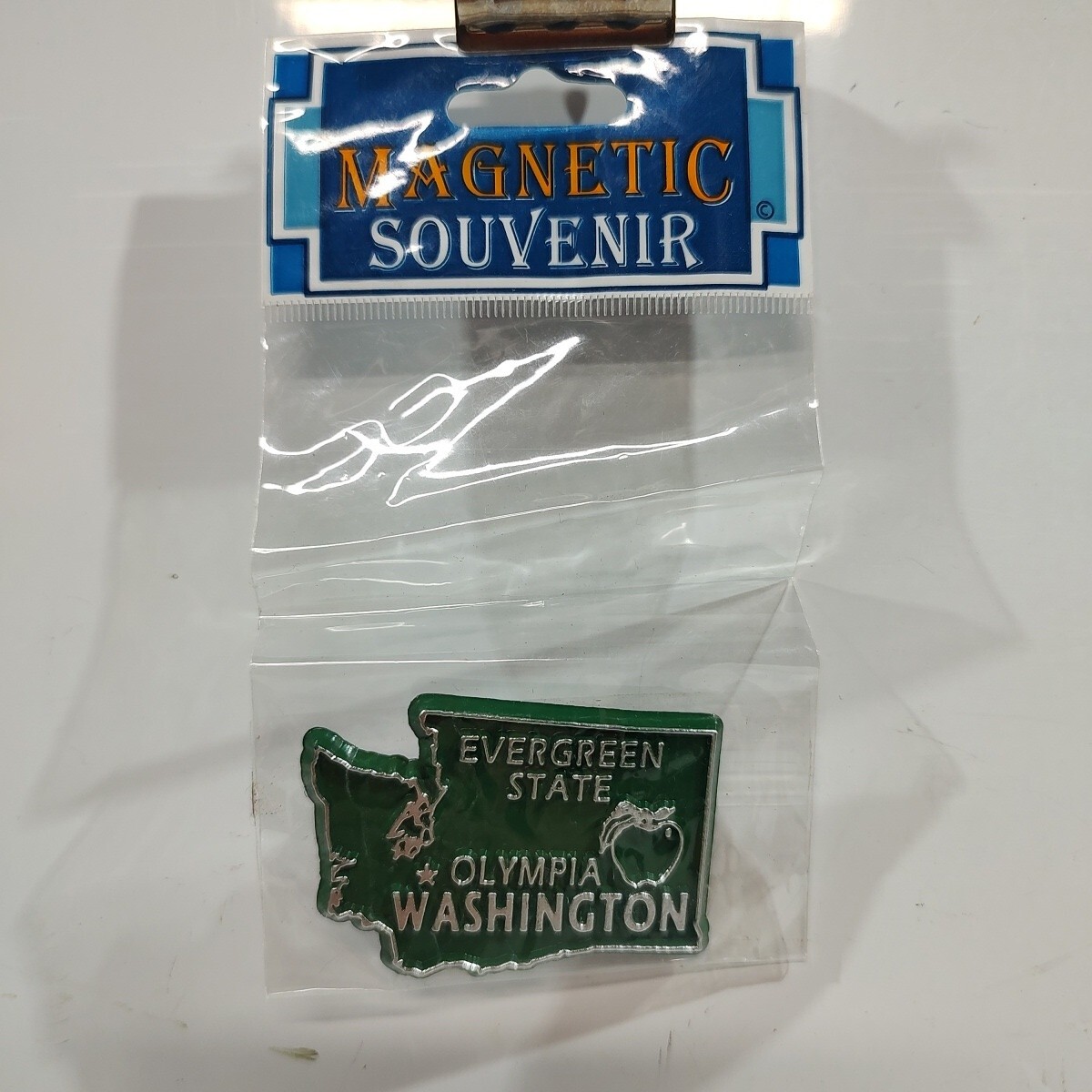 State Souvenir Magnet Washington Fridge Refrigerator State Shaped Keepsake