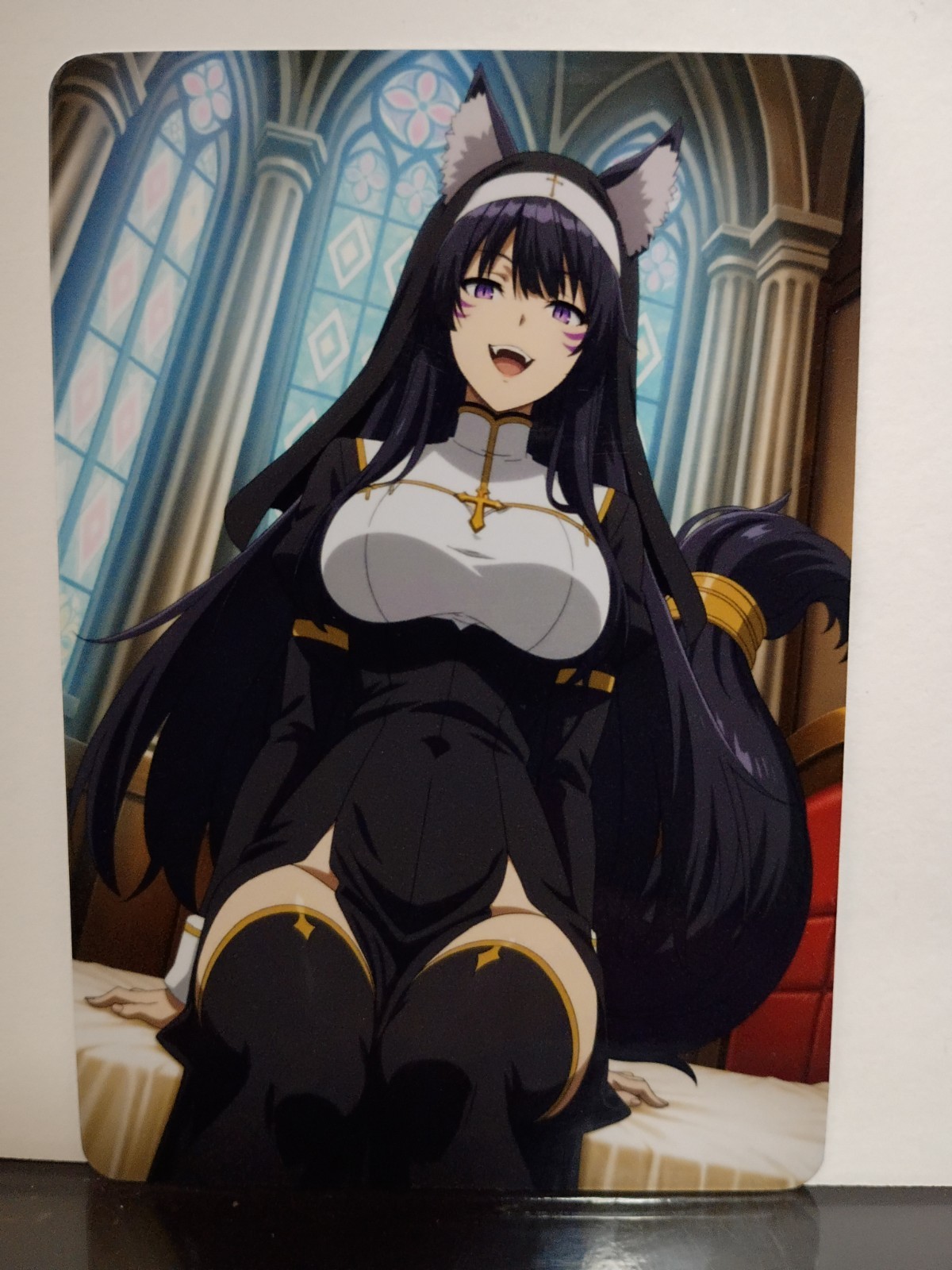 Delta The Eminence in Shadow Anime Waifu ACG Art Card