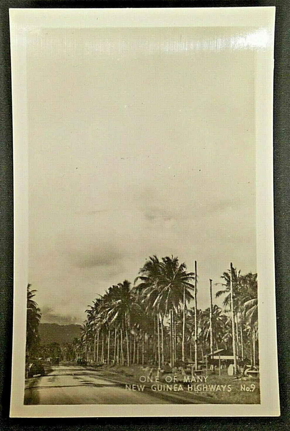 One of Many New Guinea Highway WW2 Era Real Photo Postcard Grogan Photo 4332
