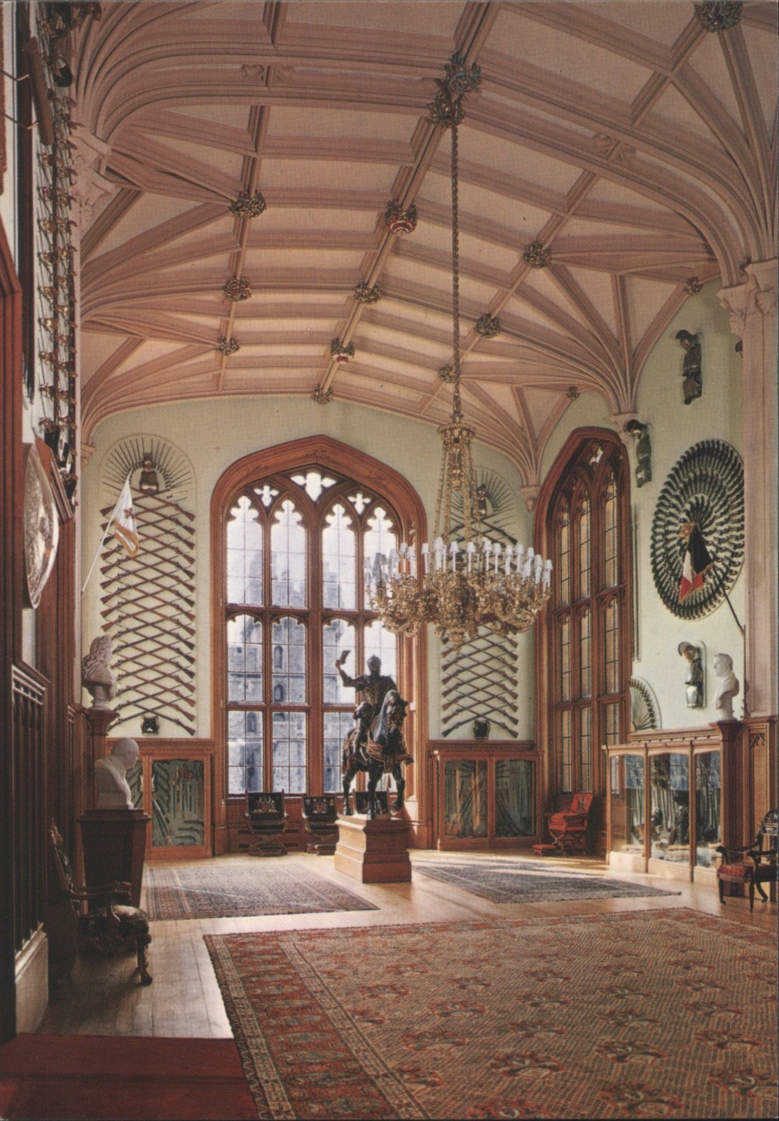 Berkshire Windsor, United Kingdom Castle: The Queen’s Guard Chamber Interior