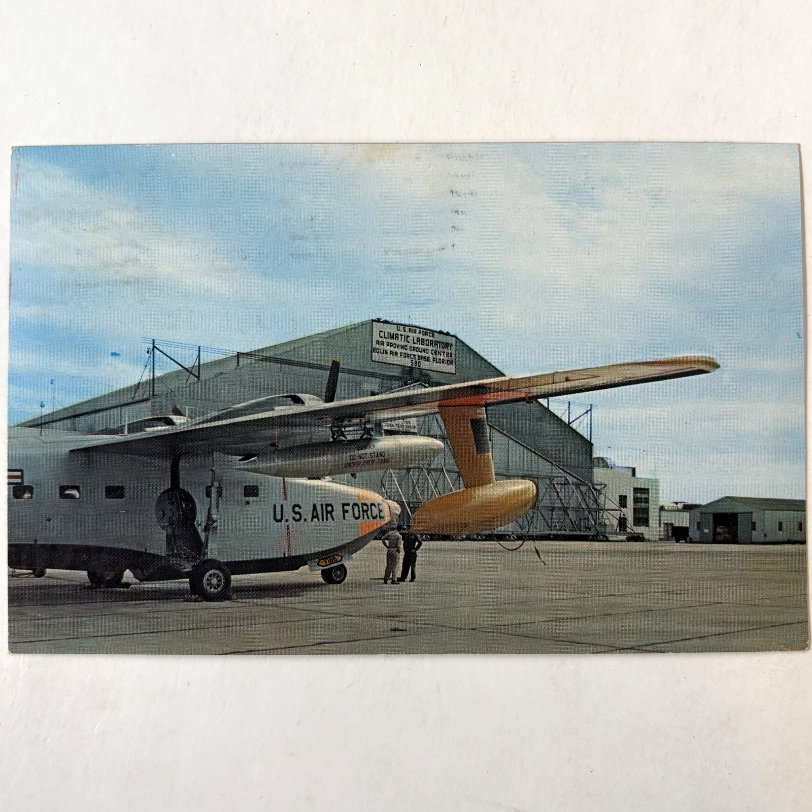 Climatic Hangar Eglin Air Force Base Fort Walton Beach Florida 1970’s Postcard