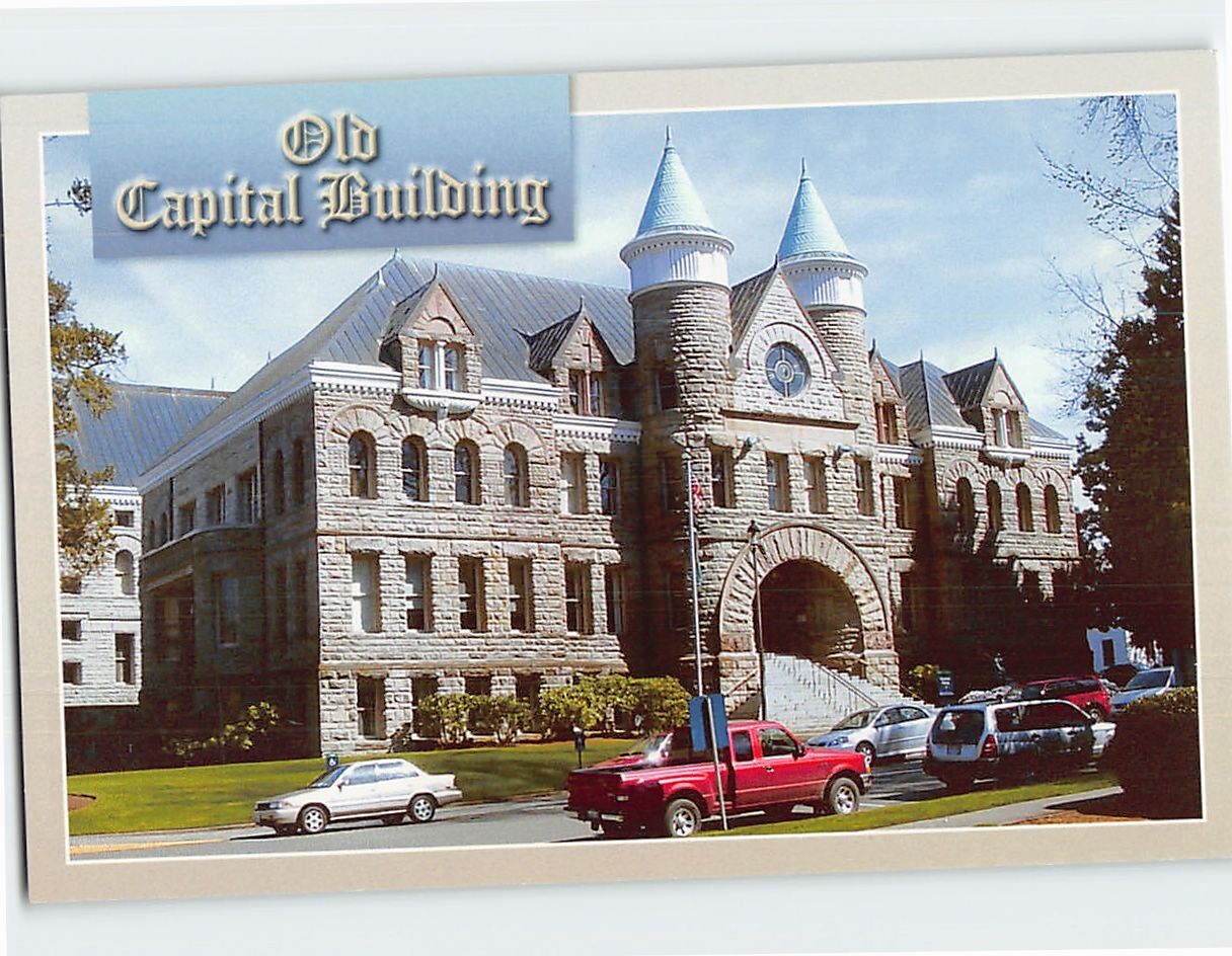 Postcard Old Capital Building Olympia Washington