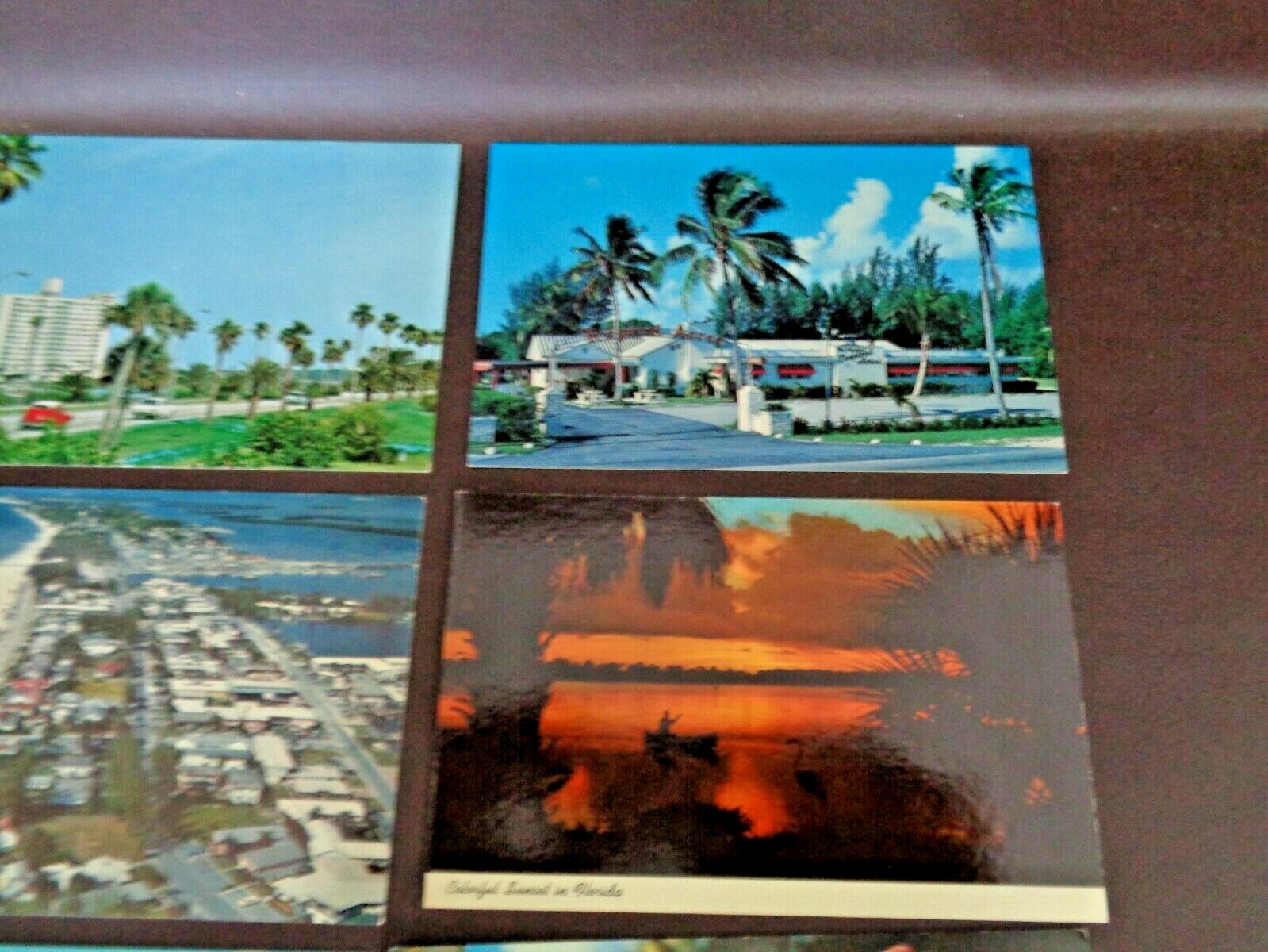 Assortment Of 14 Vintage Florida Souvenir Postcards