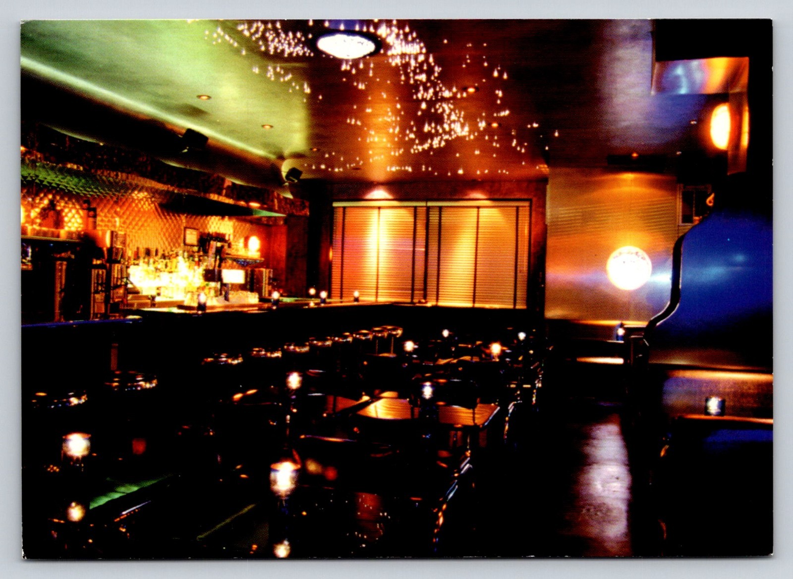 Postcard The Galaxy Global Eatery Gramercy Park Advertising New York City R7