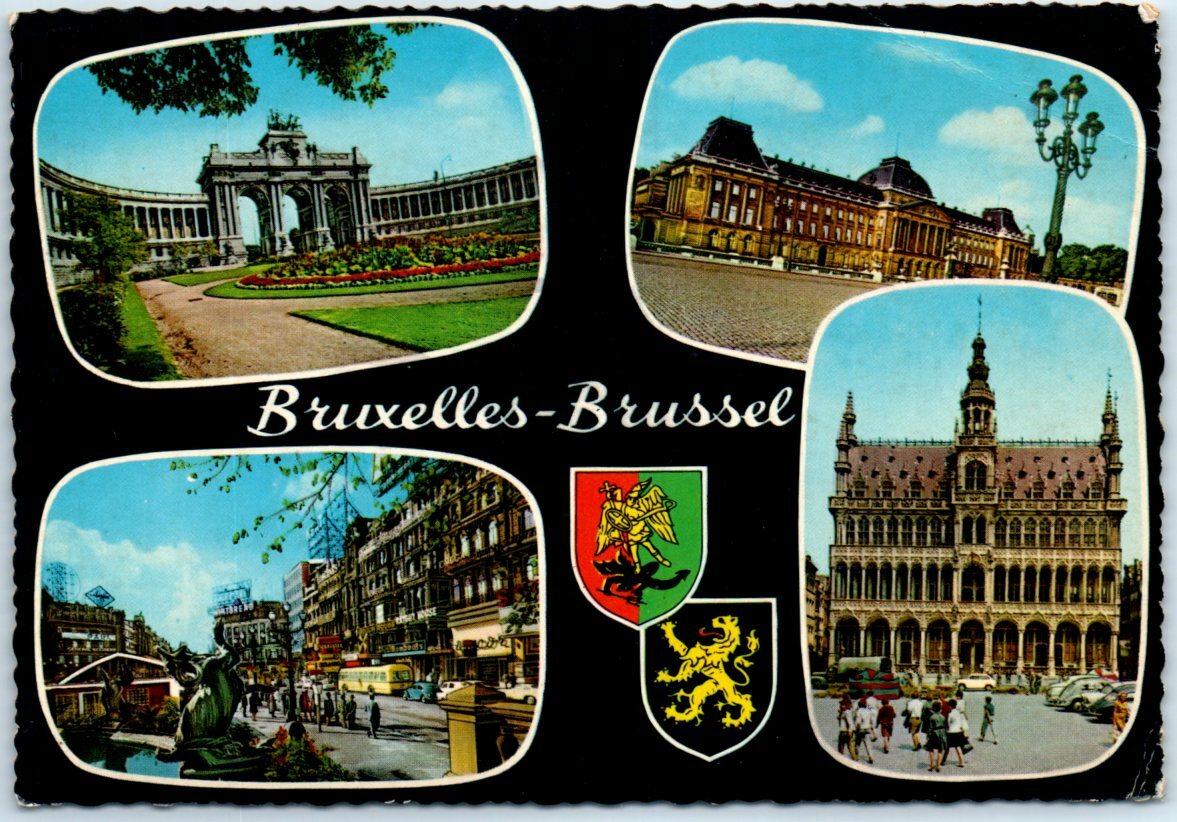 Postcard – Brussels, Belgium