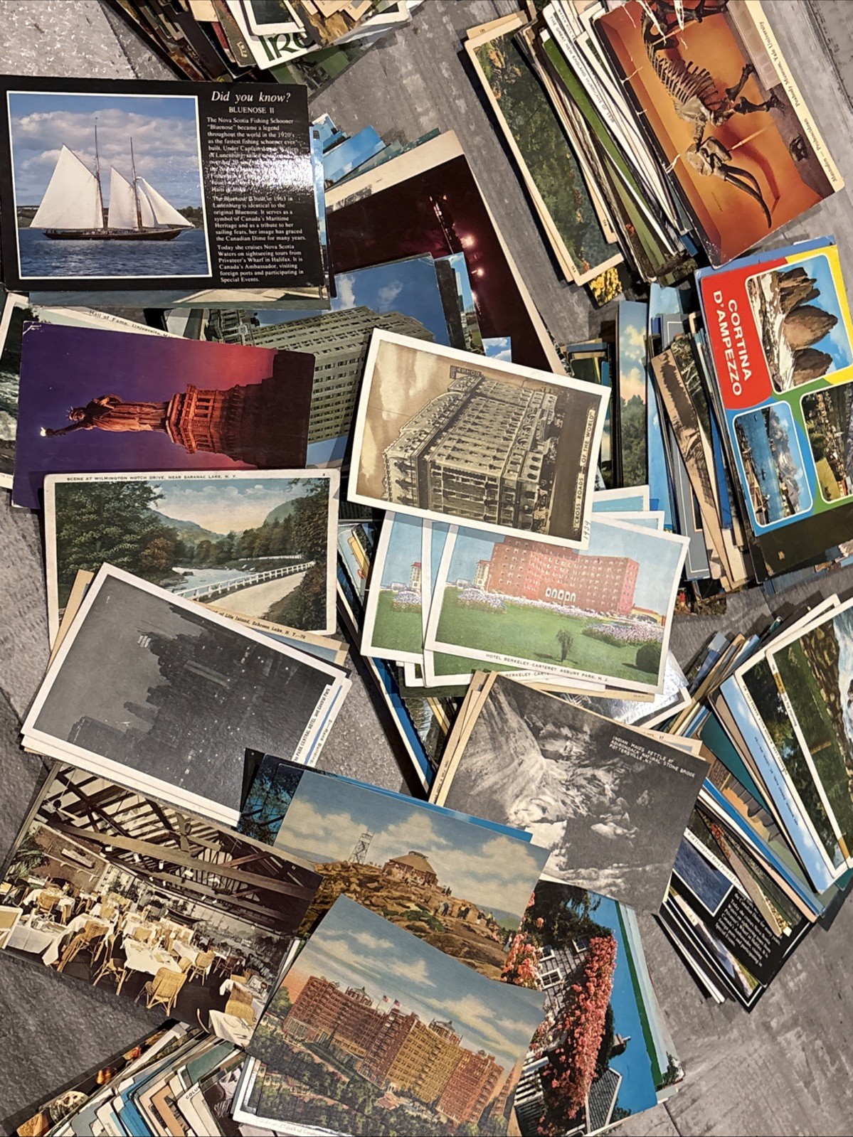 Approx 600+ US Foreign Rare Vintage Postcards Large BULK Lot Stamp Unused/Used
