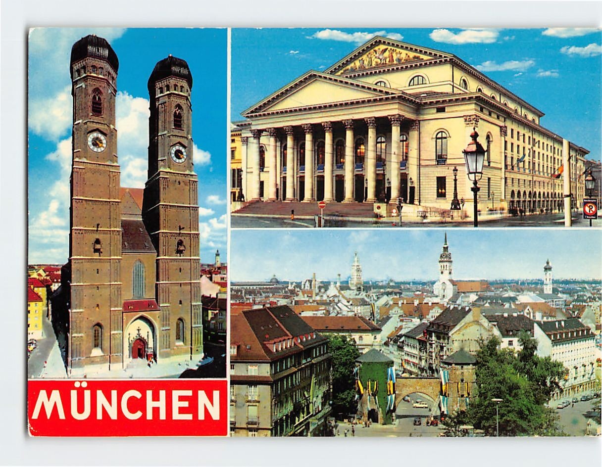 Postcard Munich Germany