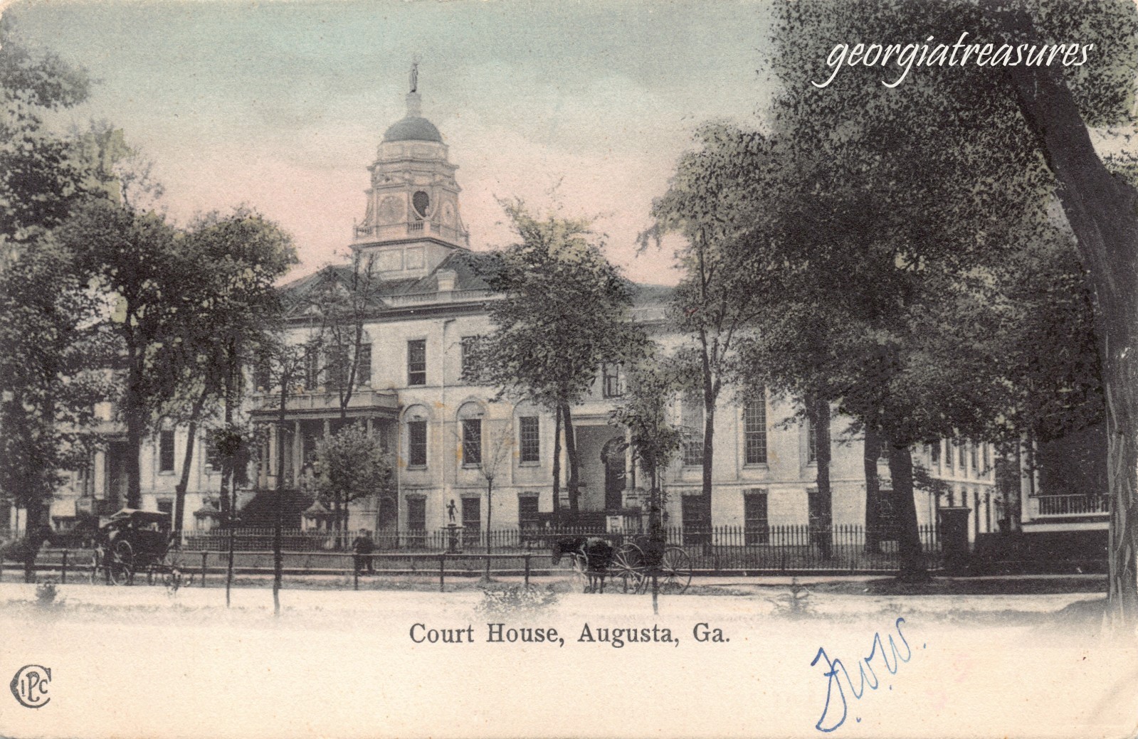 GA~GEORGIA~AUGUSTA~RICHMOND COUNTY COURT HOUSE~C.1905