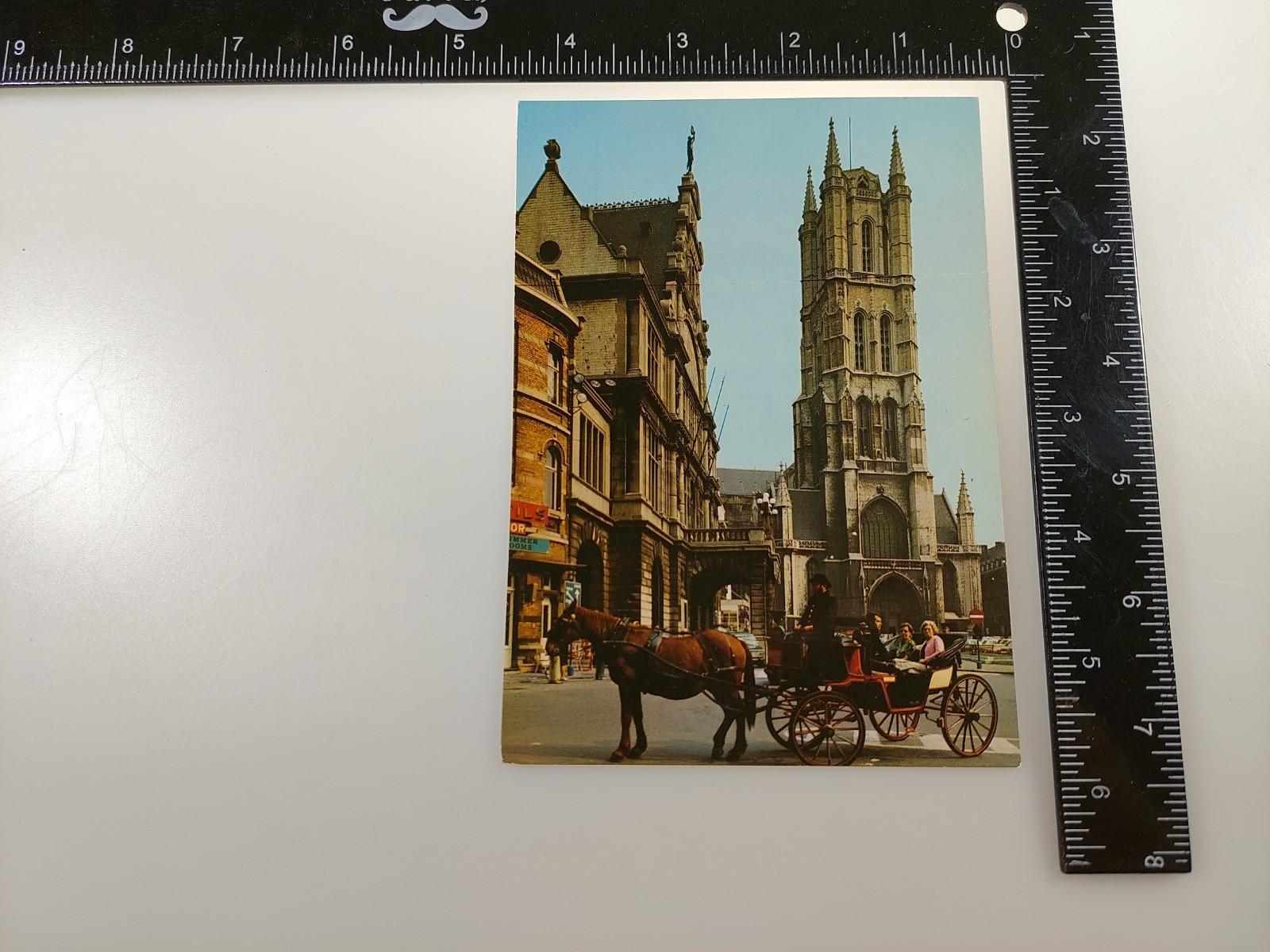 Vintage Postcard St Bavon Cathedral Gent Belgium Ghent