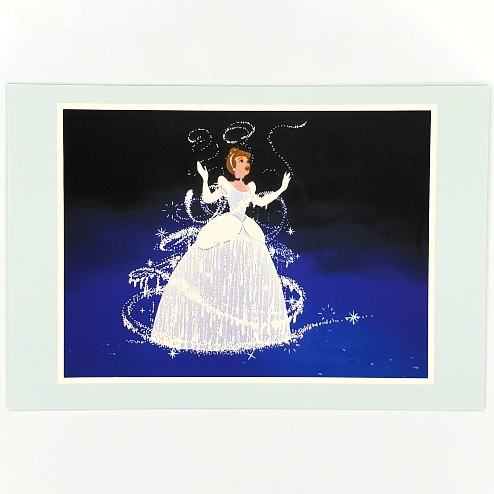 Cinderella Postcard Disney Princess Collection Film Frame 4×6 Bubble Movie Still