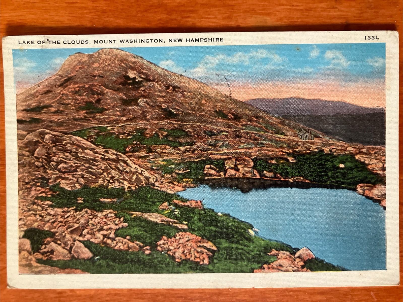 Lake of clouds Mount Washington NH 1937 Postcard PC8