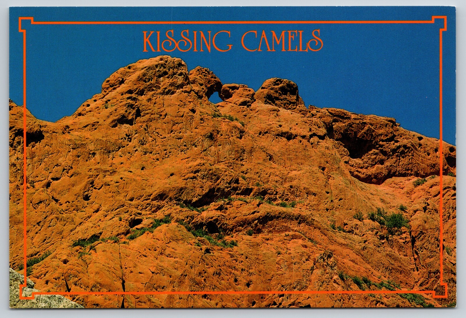 Kissing Camels Garden of the Gods Colorado Postcard UNPOSTED
