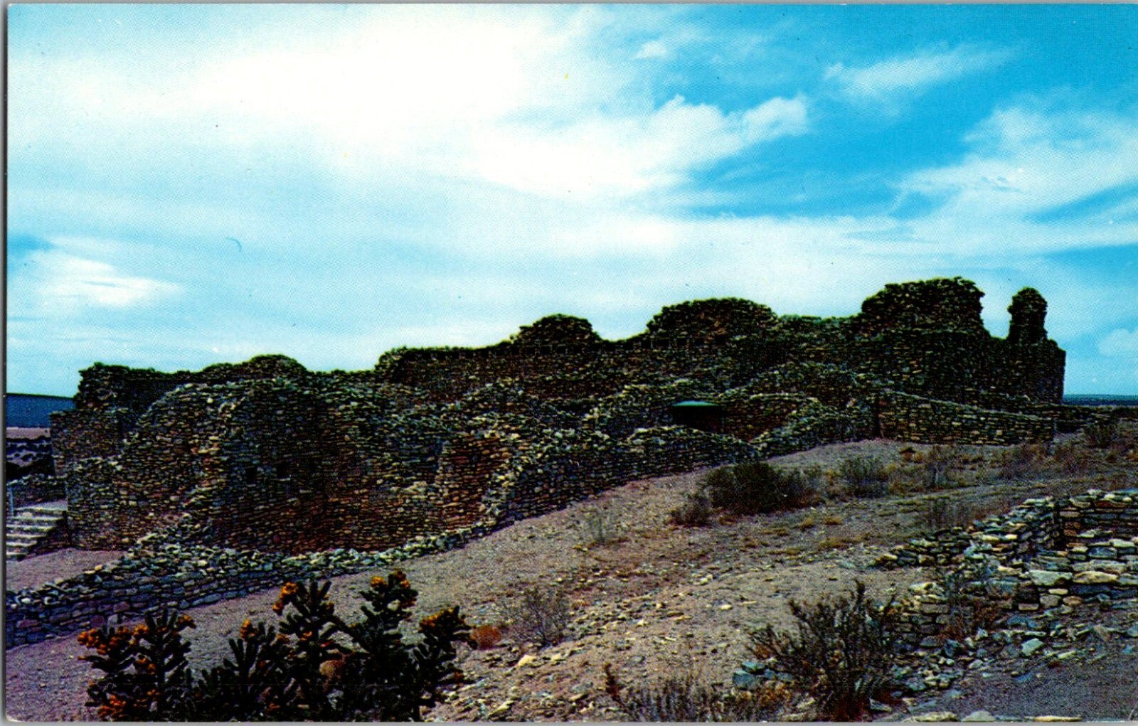Postcard Mountainair New Mexico Gran Quivira National Monument