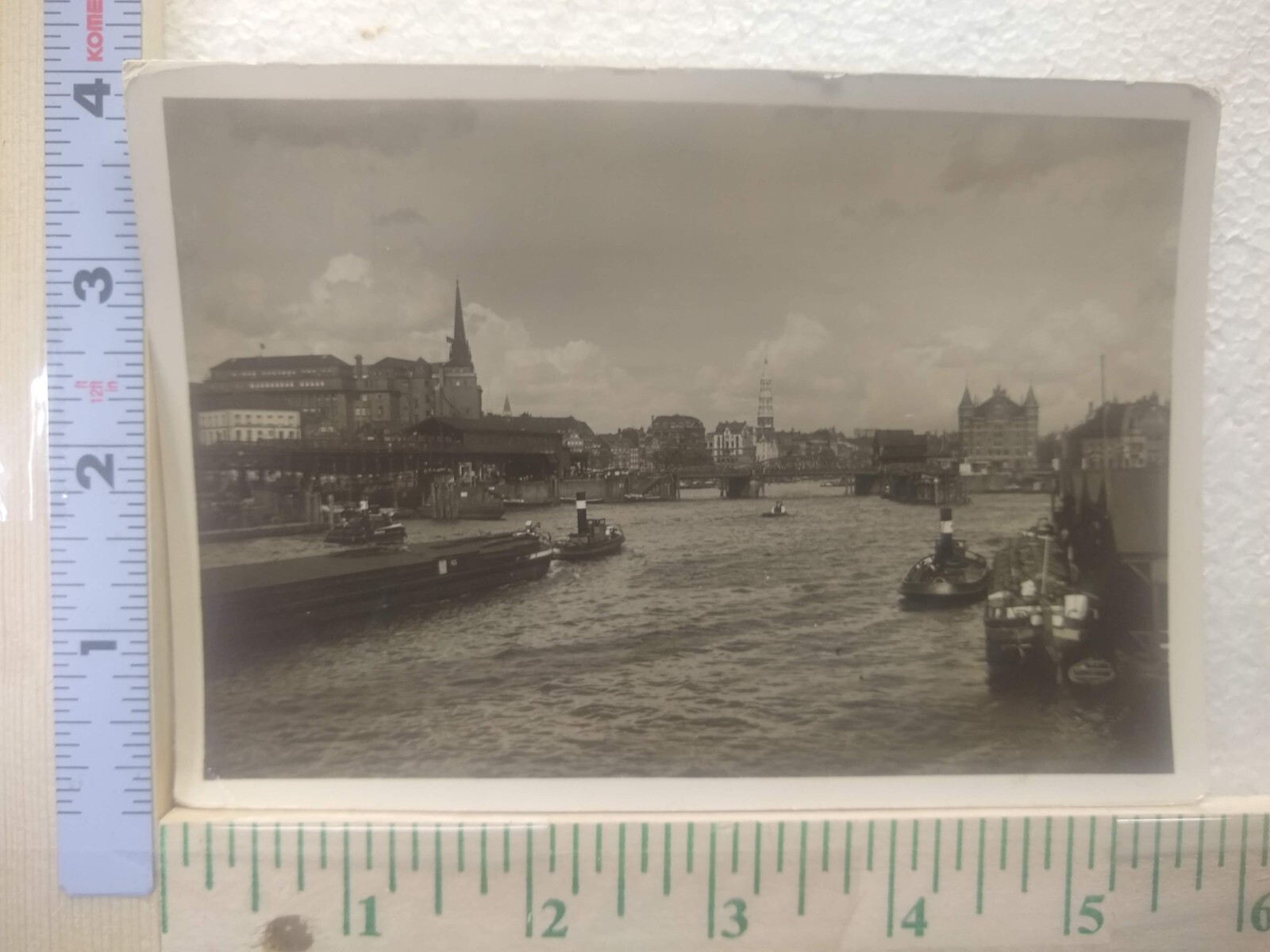 Postcard Hafen, Hamburg, Germany