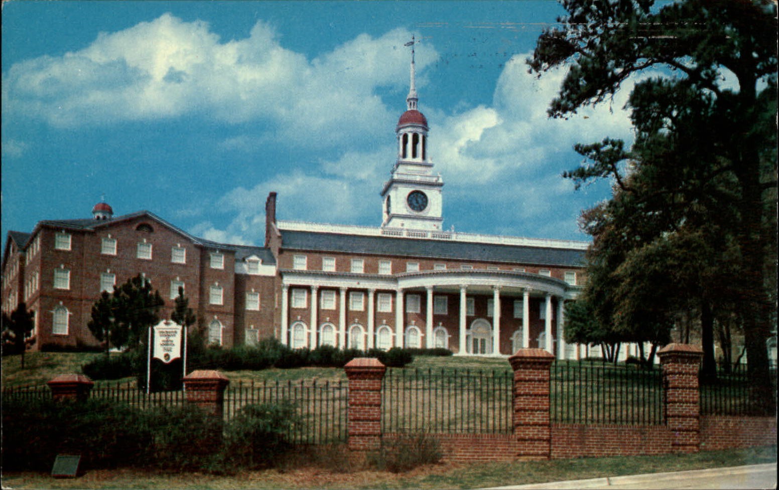 Macon Georgia SCARCE Insurance Co of North America Building unused postcard