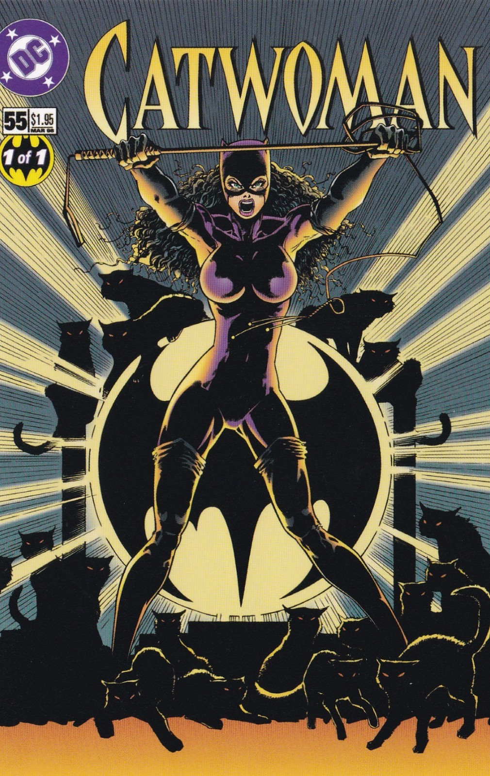 Catwoman Batman DC Comics Postcard 2020’s