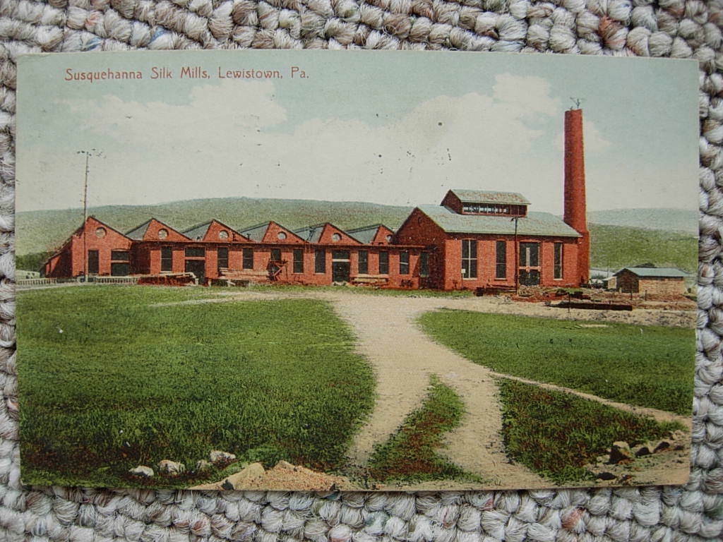 LEWISTOWN PA-SUSQUEHANNA SILK MILL-MIFFLIN COUNTY PENNSYLVANIA