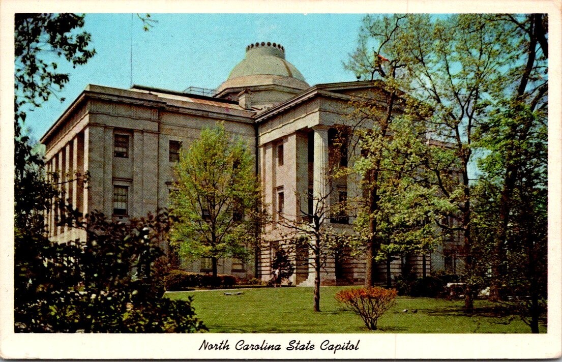 Postcard North Carolina State Capitol Divided Back Chrome