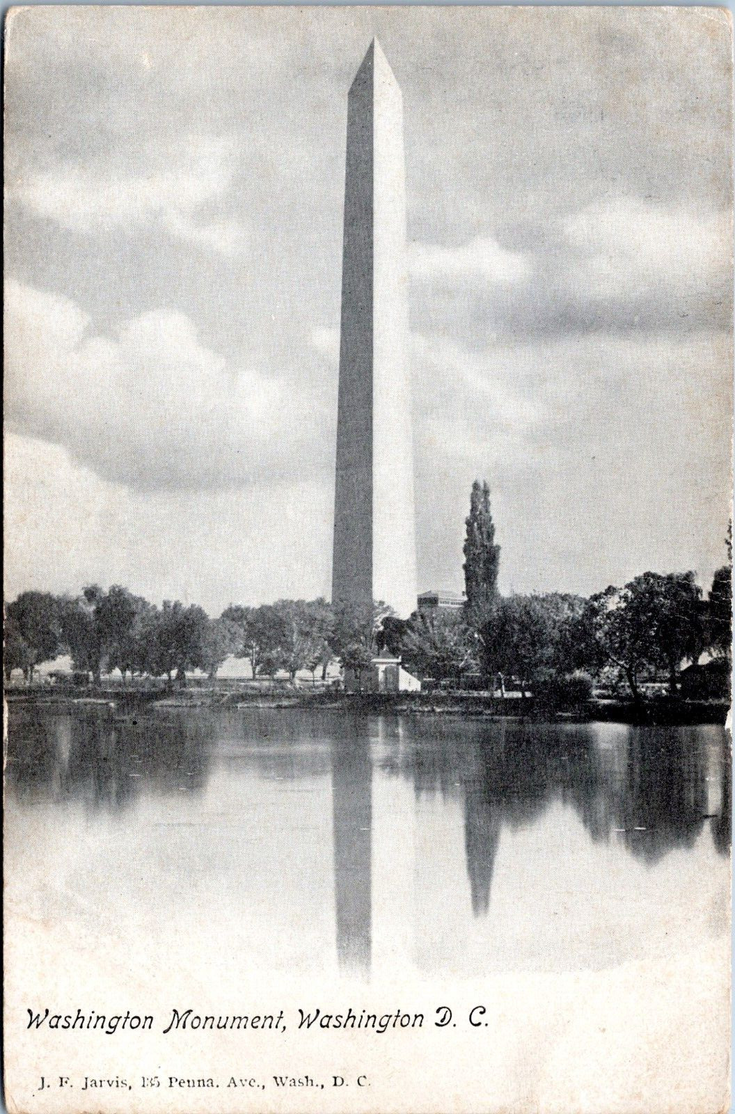 Washington Monument c1901-1907, Washington DC – Vintage Undivided Back Postcard