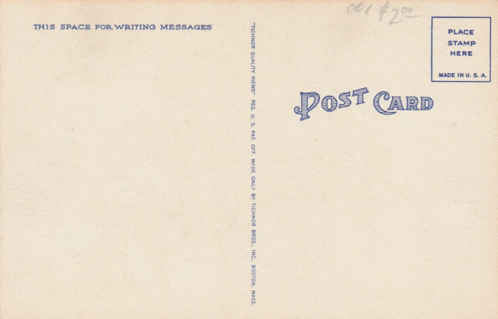 Vintage Postcard Sometimes I Sits and Drinks Comic Man Dog Tichnor Bros 767