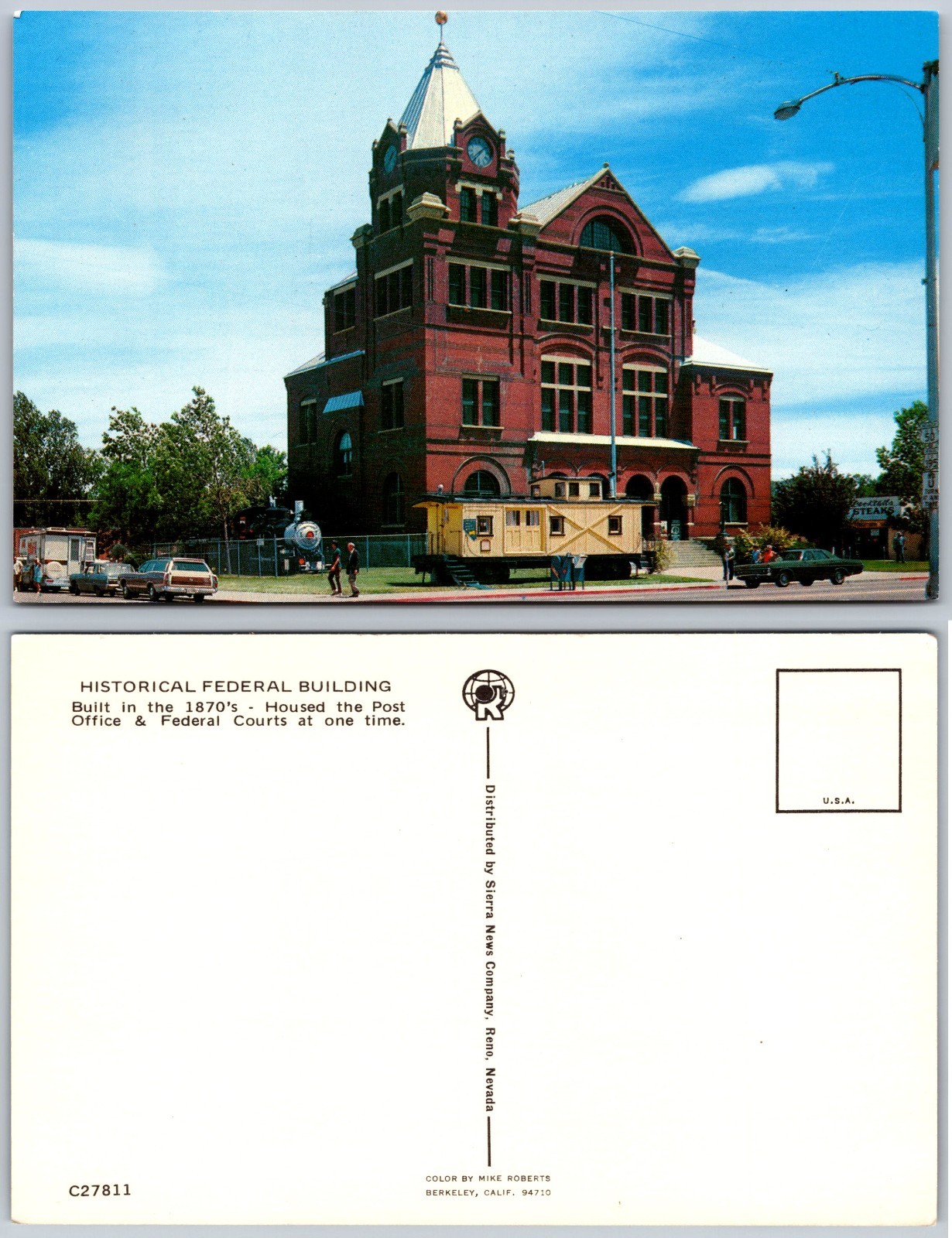 Historical Federal Building Postcard