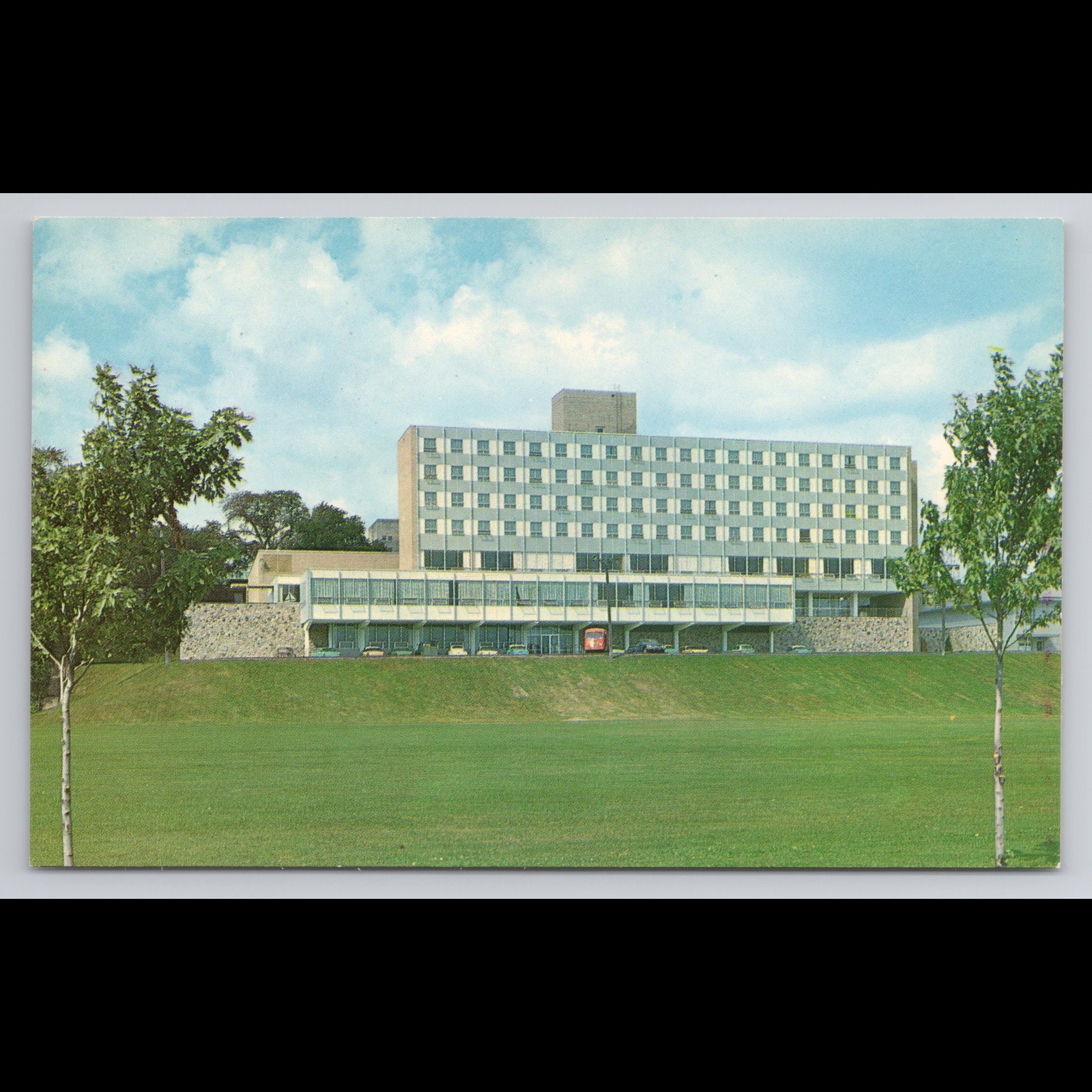 Vintage Postcard Racine Wisconsin YMCA 1961 Unposted Scenic Collectible View
