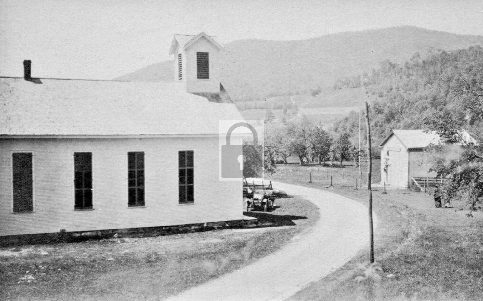 Church Building Sandgate Vermont VT – Reprint