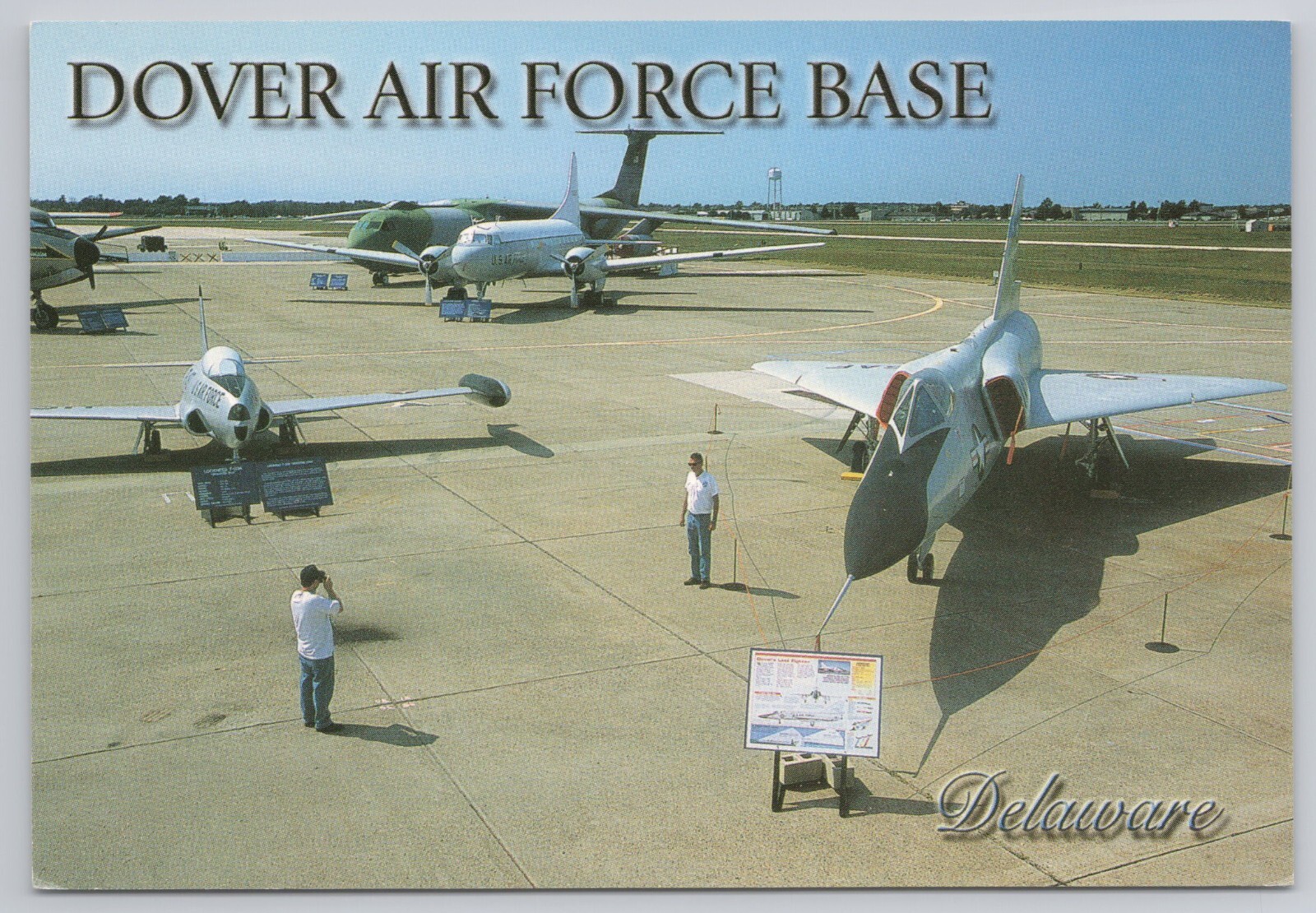 Postcard The Air Mobility Command Museum Dover Air Force Base. Delaware