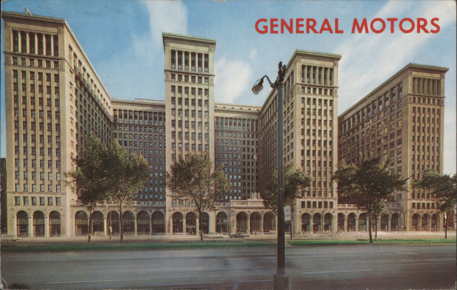 Joe Clark H.B.S.S. Detroit, Michigan MI General Motors Building 1960 Flint