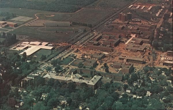 Brockport, NY New York State University College Chrome Original Vintage Postcard