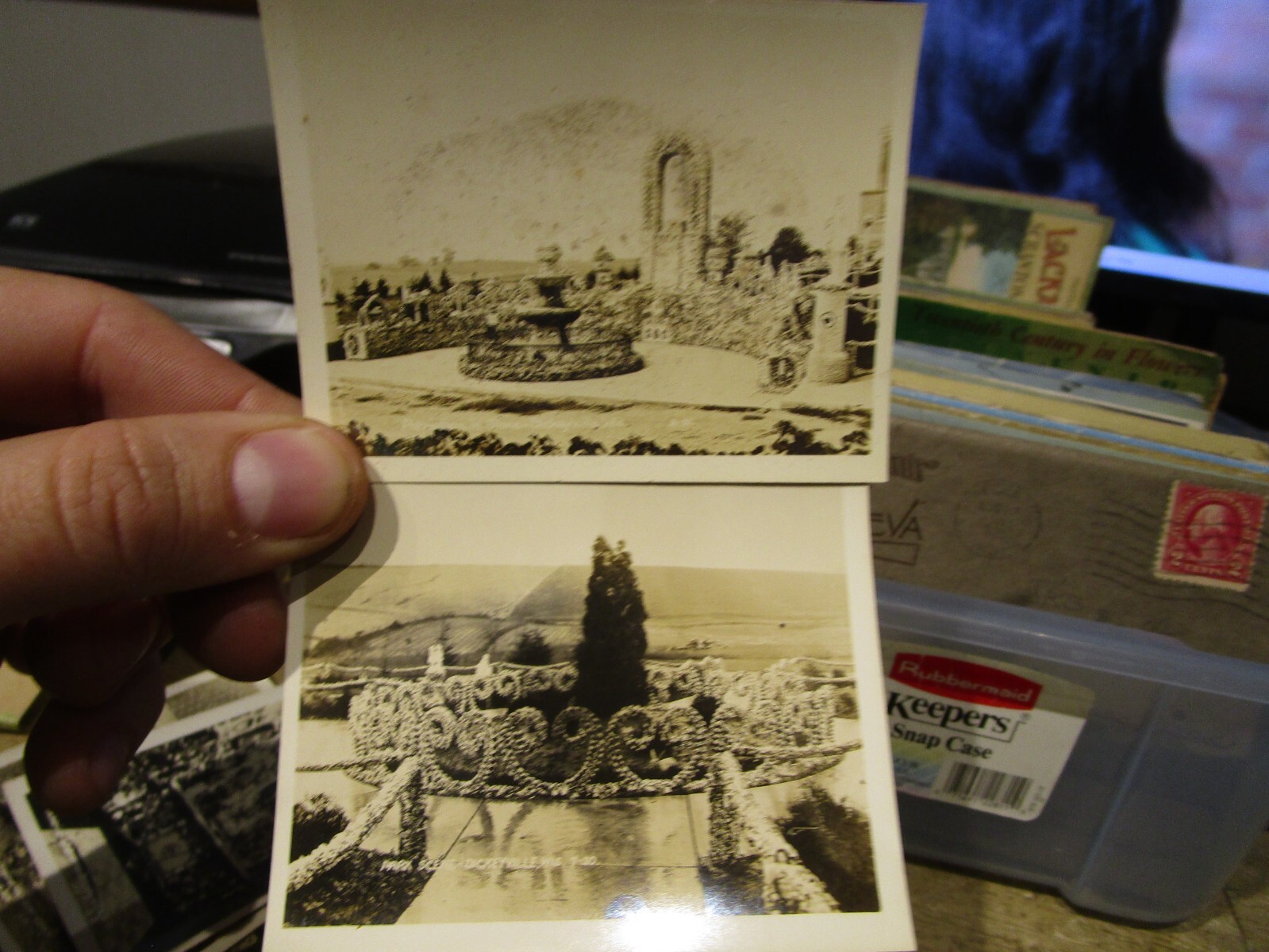 SOUVENIR VIEWS POSTCARD FOLDER Dickeyville Wisconsin Grotto Catholic Virgin Mary