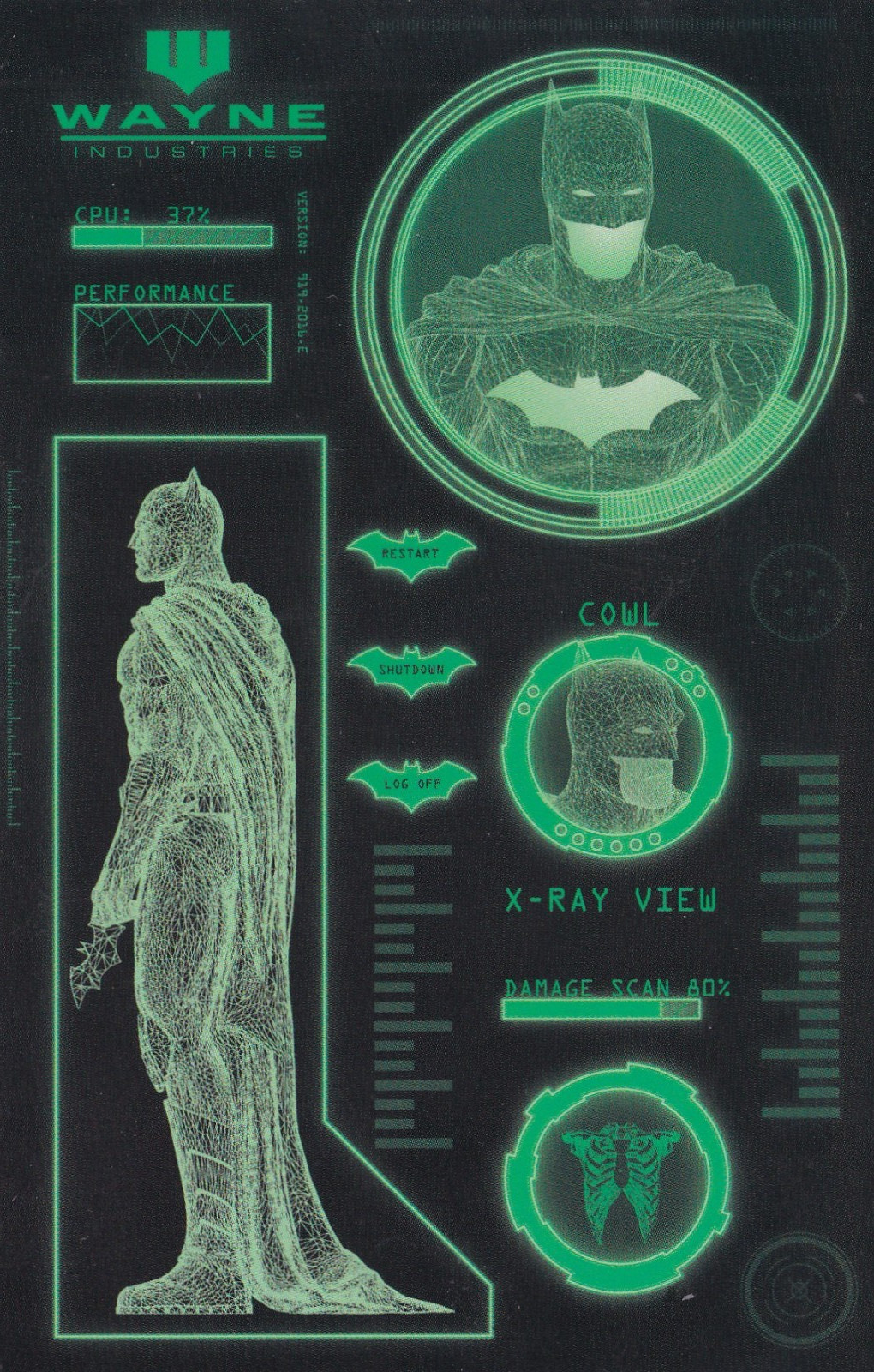 Batman DC Comics Postcard 2020’s