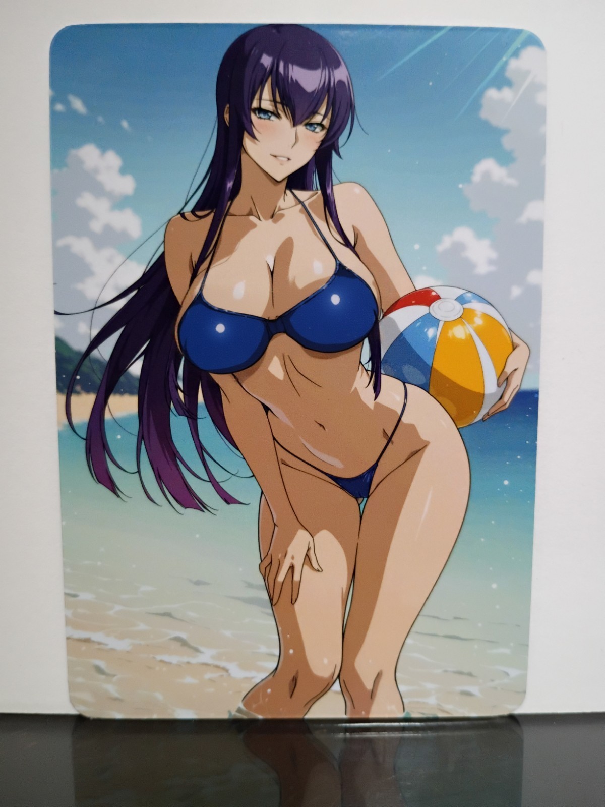 Saeko Busujima Highschool of the Dead Anime Waifu ACG Art Card