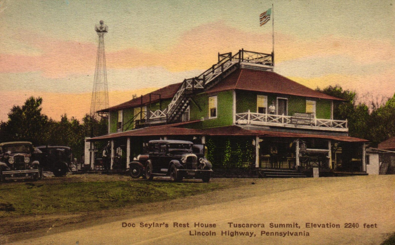 Lincoln Highway Pennsylvania – Doc Seylar’s Rest House, Tuscarora Summit