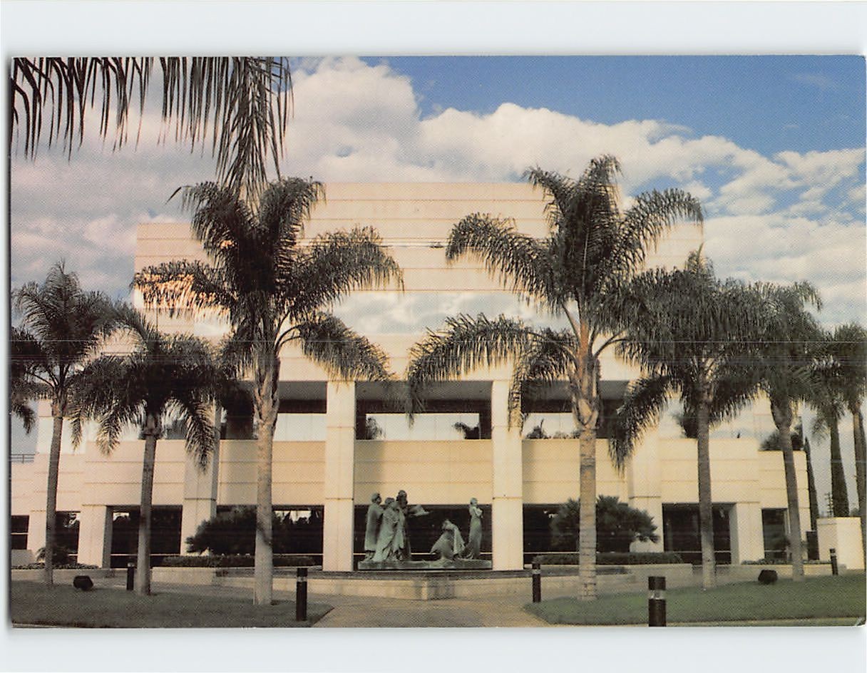 Postcard Robert H. Schuller Center Crystal Cathedral Garden Grove California USA